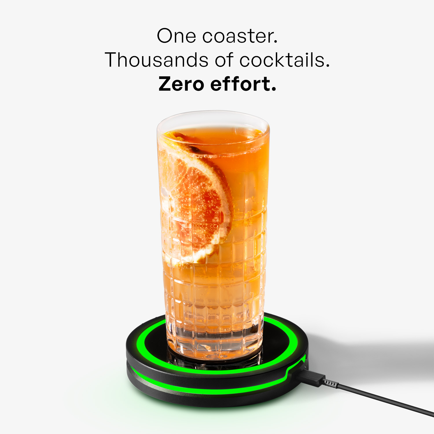 Barsys Coaster 2.0 Cocktail Maker (Black)