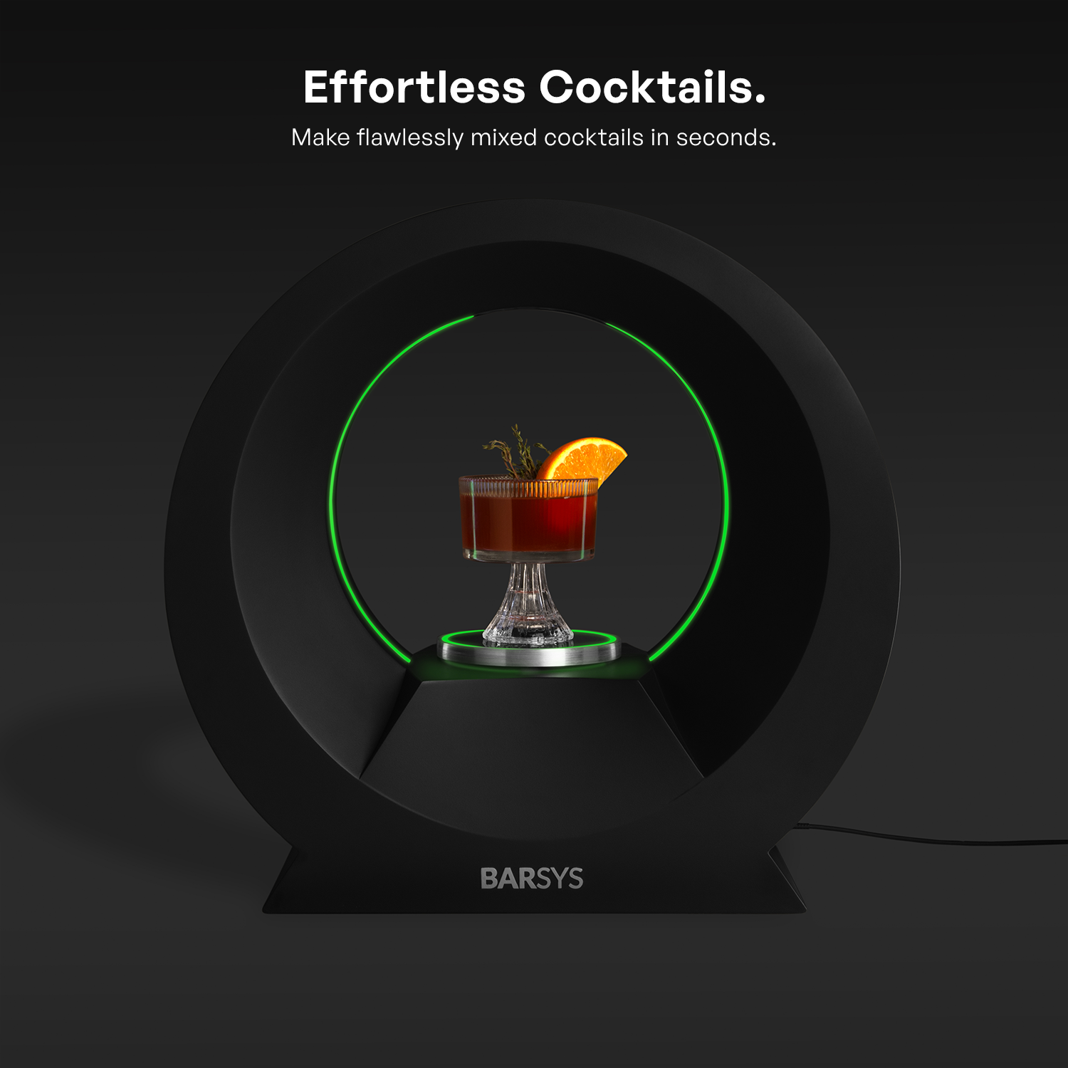 Barsys 360 Smart cocktail maker (Black)